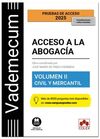 VADEMECUM ACCESO A LA ABOGACÍA. VOLUMEN II. CIVIL Y MERCANTIL