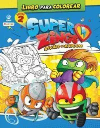Libro para Colorear Superthings Series 2