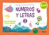 NUMEROS Y LETRAS 2 UN CUADERNO PARA JUGAR 4 AÑOS
