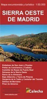 Sierra Oeste de Madrid. Mapa Excursionista y Turís