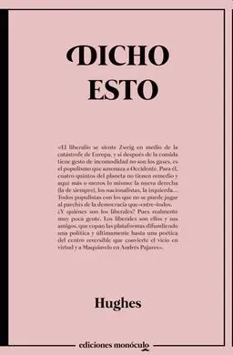 Dicho esto