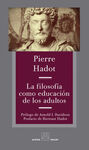 FILOSOFIA COMO EDUCACION DE LOS ADULTOS