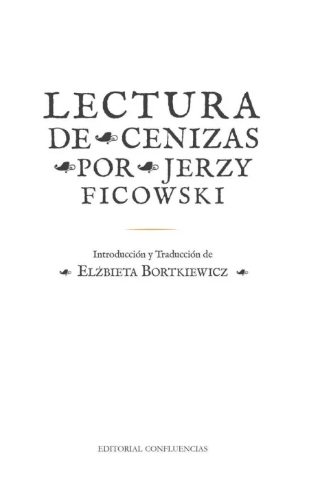 Lectura de Cenizas
