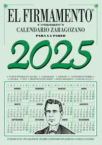 2025 - Calendario Zaragozano Pared - el Firmamento