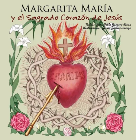 Margarita Maria y el Sagrado Corazon de Jesus