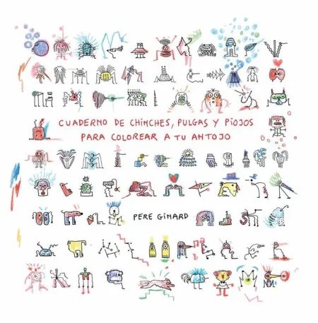 Cuaderno de Chinches, Pulgas y Piojos para Colorea