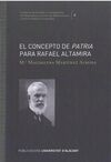 EL CONCEPTO DE PATRIA PARA RAFAEL ALTAMIRA