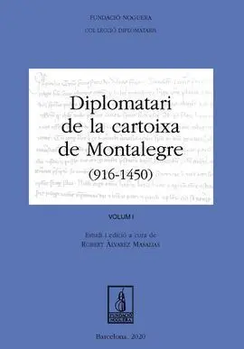 Diplomatari de la Cartoixa de Montalegre (916 - 15