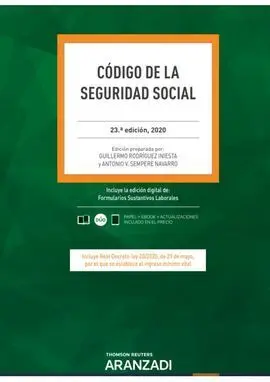 Codigo de la Seguridad Social 23'Ed (Duo)
