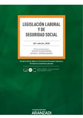 Legislación Laboral y de Seguridad Social 28ª Ed. 2020