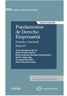 Fundamentos De Derecho Empresarial (Iv): Derecho Concursal (Papel + E-Book)- 5º Ed. 2020