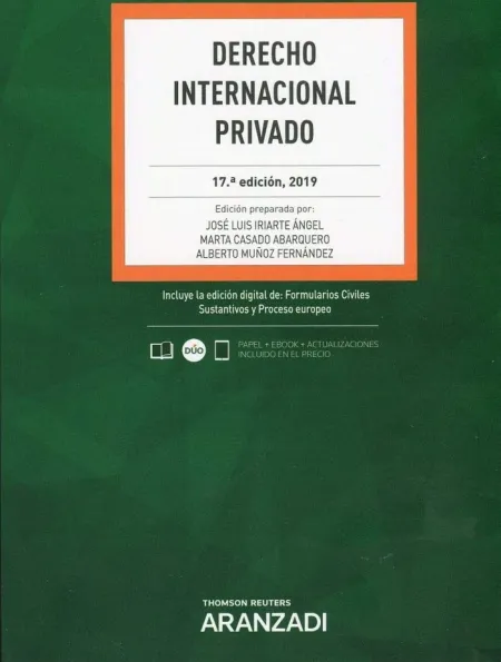 Derecho Internacional Privado (17ª Edicion, 2019)