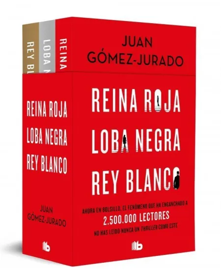 Trilogía Reina Roja (Pack Con: Reina Roja Loba Negra Rey Blanco)
