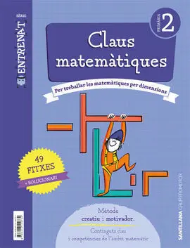 Quadern Claus Matematiques Serie Entrenat 2 Primaria