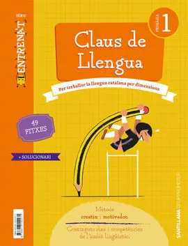 Quadern Claus de Llengua Serie Entrenat 1 Primaria