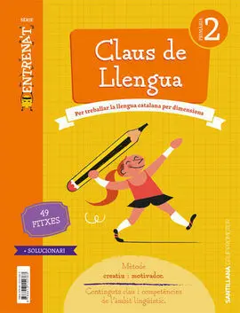 Quadern Claus de Llengua Serie Entrenat 2 Primaria