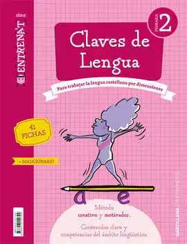 Cuaderno Claves de Lengua Serie Entrenat 2 Primaria