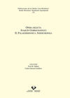 OPERA SELECTA. JOAQUÍN GORROCHATEGUI. II. PALAEOHISPANICA. INDOEUROPAEA