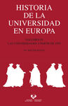 HISTORIA DE LA UNIVERSIDAD EN EUROPA. VOLUMEN IV. LAS UNIVERSIDAD