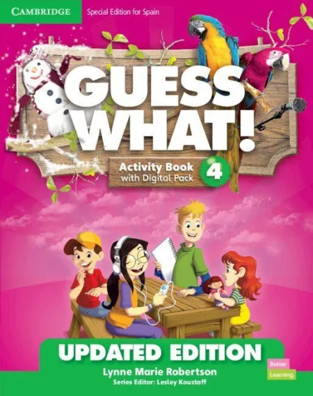 Guess What! Level 4 Activity Book With Digital Pack And Home Booklet Special Edition For Spain Updated