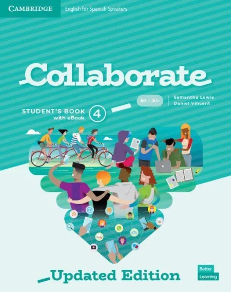 Collaborate Level 4 Student's Book With Ebook English For Spanish Speakers Updated