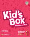 KID'S BOX NEW GENERATION LEVEL 1 ACTIVITY BOOK WITH HOME BOOKLET AND DIGITAL PACK ENGLISH FOR SPANISH SPEAKERS