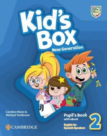 Kid's Box New Generation Level 2 Pupil's Book With Ebook English For Spanish Speakers
