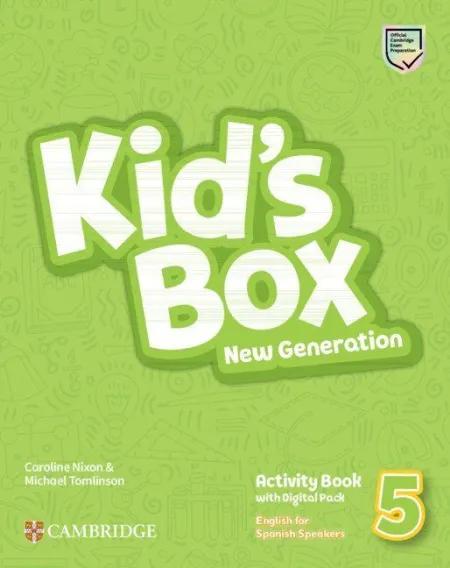 Kid's Box New Generation Level 5 Activity Book With Home Booklet And Digital Pack English For Spanish Speakers