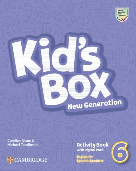 Kid's Box New Generation Level 6 Activity Book With Home Booklet And Digital Pack English For Spanish Speakers