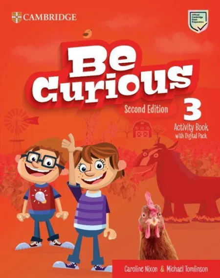 Be Curious Second Edition Activity Book And Home Booklet With Digital Pack Level