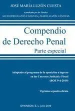 Compendio de Derecho Penal Parte Especial 2019