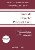 Temas de Derecho Procesal Civil (2ª Edicion Actualizada)