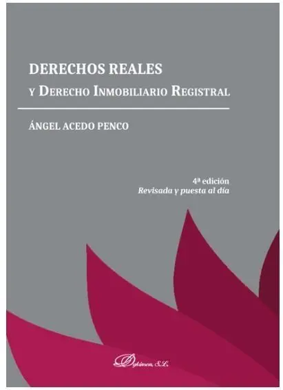 Derechos Reales Yd Erecho Inmobiliario Estatal