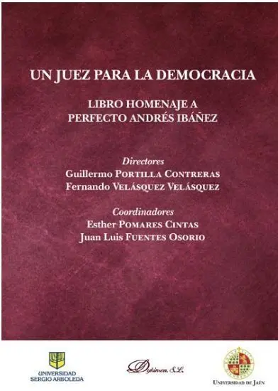 Un Juez para la Democracia