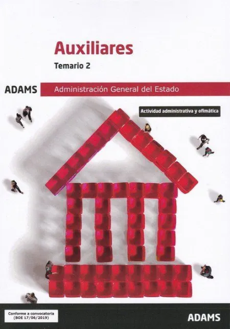 Temario 2 Auxiliares Administración General del Estado