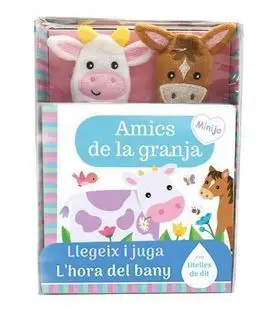 Llibre Bany Amics Granja Llegeix y Juga