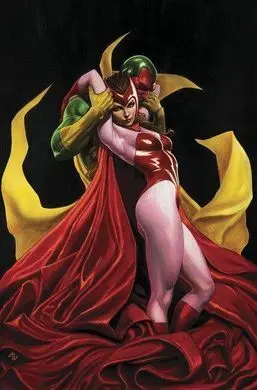 Los Vengadores Vision y Bruja Escarlata