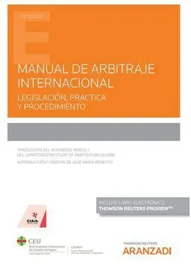 Manual de Arbitraje Internacional (Papel + E-Book)