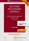 LECCIONES DE ECONOMÍA ESPAÑOLA