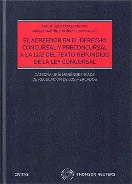 Acreedor en el Derecho Concursal y Preconcursal Luz Texto