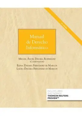 Manual de Derecho Informático (Papel + E-Book). 12ª Ed.