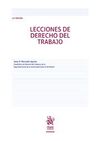 LECCIONES DE DERECHO DEL TRABAJO. 13ª ED - 2020