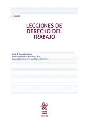 Lecciones de Derecho del Trabajo. 13ª Ed - 2020
