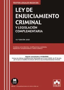 Ley de Enjuiciamiento Criminal y Legislación Complementaria