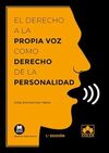 DERECHO A LA PROPIA VOZ COMO DERECHO DE LA PERSONA