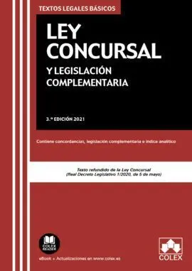 Ley Concursal y Legislación Complementaria 2021