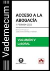 ACCESO A LA ABOGACÍA VOLUMEN V.