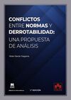 CONFLICTOS ENTRE NORMAS Y DERROTABILIDAD: