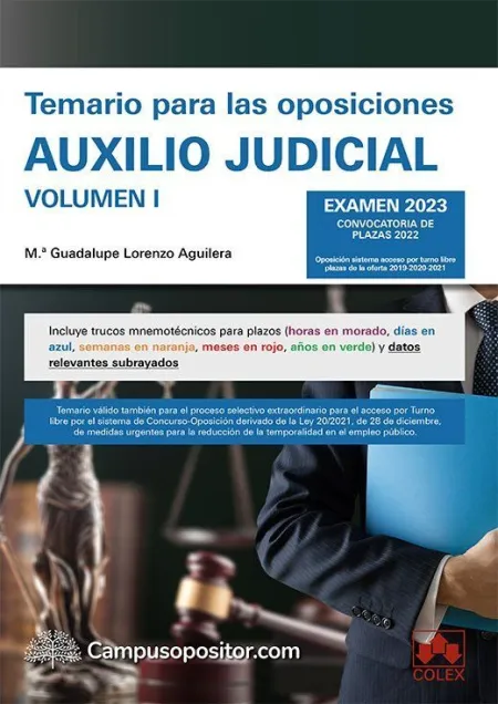 Temario para las Oposiciones Auxilio Judicial Volu