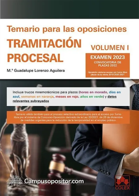 Temario para las Oposiciones Tramitación Procesal